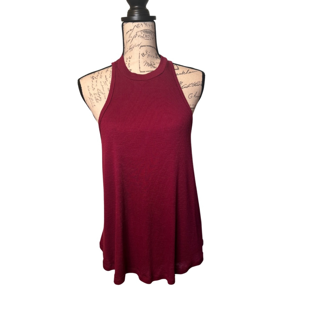 Intimately Free People Size Extra Small Wine Tank Top